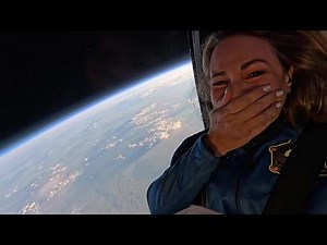 See Blue Origin crew's amazing view of Earth in zero-g footage
