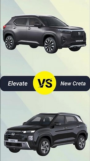 Honda Elevate vs Hyundai Creta 2024: Best SUV Comparison | Features, Price & More!