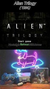 Who else was way too young to play this? 😅👽 Alien Trilogy (1996) PlayStation