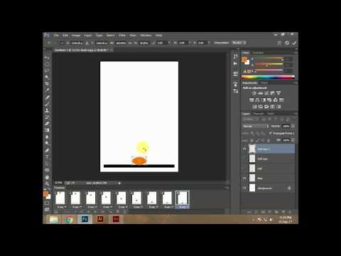 How to bounce a ball in Photoshop