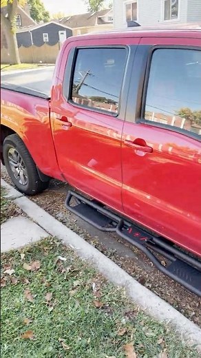 Running Boards Side Steps Nissan Frontier #car #shorts