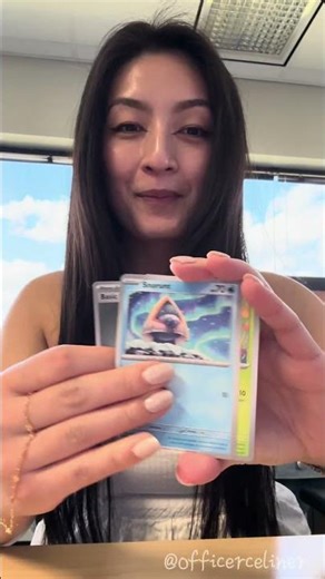 Opening Pokemon Cards Silent Library style at work🤭 #happymonday #pokémontcg