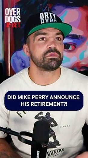 Overdogs USA on Instagram: "Is the King of Violence officially hanging up the gloves? 😮 #MikePerry #OverdogsPodcast"