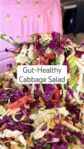 Gut-Healthy Cabbage Salad #cabbage