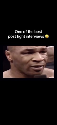 Mike Tyson's Hilarious Post-Fight Interview Moments