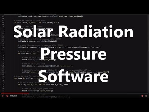 Solar Radiation Pressure (SRP) Software | Orbital Mechanics with Python 20