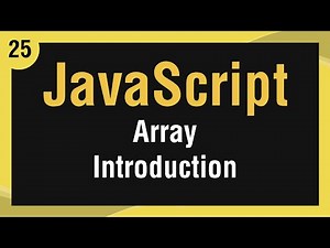 Learn JavaScript In Arabic #25 - Array - Introduction