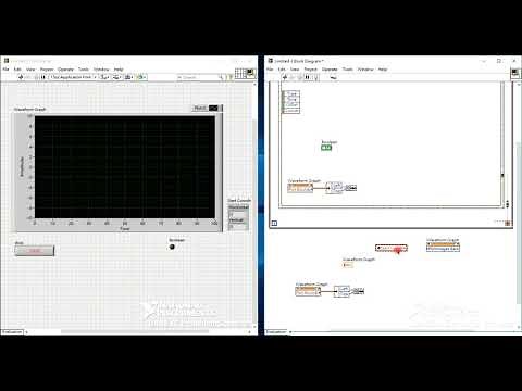 [LabVIEW] Use mouse and event structure to draw rectangle on waveform graph 使用滑鼠與事件結構在圖形控制向上繪製長方形
