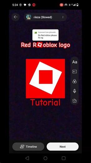#Red Roblox Tutorial🟥🎮