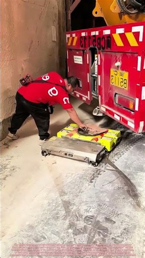 Smart Worker Using Remote-Controlled Platform to Position Crane Mat