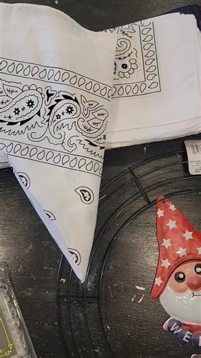 18K views · 357 reactions | Americana Wreath No cut.... no glue | The Shabby Shack | Facebook