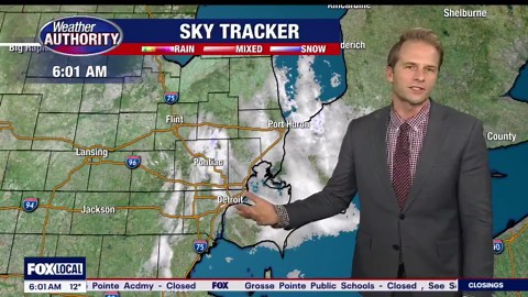 Southeast Michigan snow totals: How much fell Wednesday into Thursday