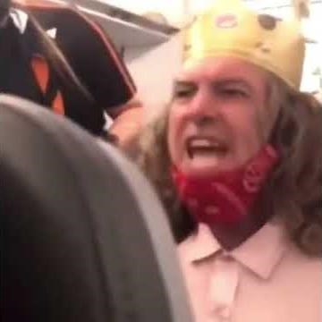 Burger King Crown Man