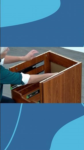 Fix Your Soft Close Drawer in 60 Seconds! 🕒 #ytshorts #shorts #howto