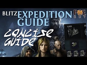 Path of Exile - BLITZ EXPEDITION GUIDE