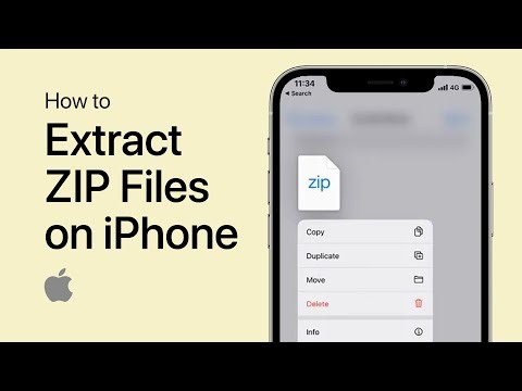 How To Extract ZIP Files on iPhone - Tutorial