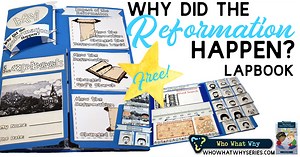 Protestant Reformation for Kids | FREE Lapbook