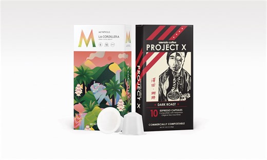 Compostable Capsules for Nespresso Original Line Systems