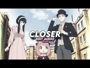 Closer - The Chainsmokers (ft.Halsey)『edit audio』