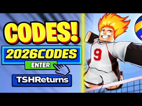 *NEW CODES* ROBLOX VOLLEYBALL LEGENDS CODES 2026 | VOLLEYBALL LEGENDS CODES | VOLLEYBALL LEGENDS