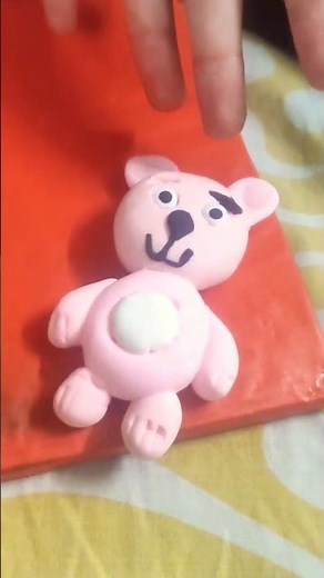 Cutest Teddy Bear Ever! 🧸✨ Easy Clay Art for Kids | Sayyed Artist