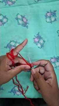 Double Crochet - Beginner Tutorial #crochet #tutorial #handmade