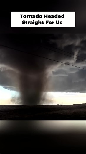 Nature's fury unleashed. Witness the terrifying, awe-inspiring power of a massive tornado on the move. #Tornado #StormChaser #NatureIsMetal #Weather #ExtremeWeather
