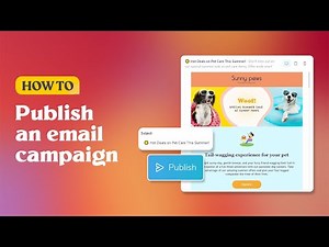 How To Publish an Email Campaign on PosterMyWall | Email Marketing