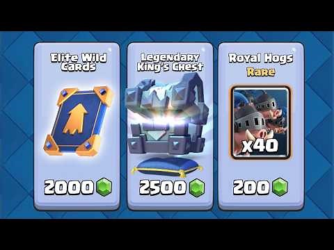 Where to Spend Gems in Clash Royale in 2024
