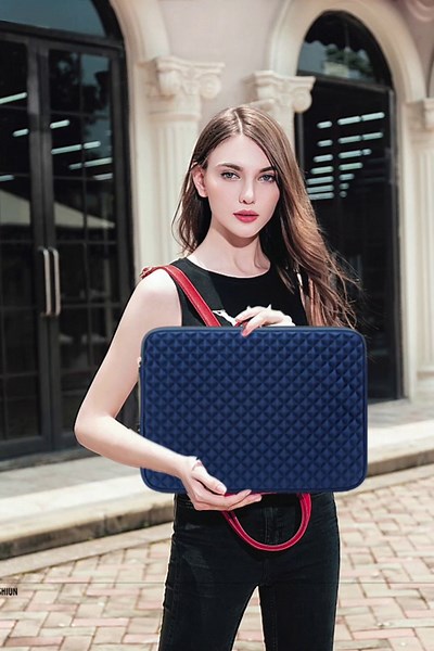 TANGBOLIBO 14 Inch Laptop Sleeve Case for Dell XPS 15/Latitude 14/Inspiron 14, Acer HP Lenovo ASUS Chromebook 14/ HP Stream 14/ ASUS ZenBook VivoBook 14/ IdeaPad 3 Computer Notebook Bag(Purple)