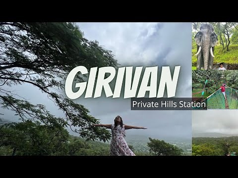 Girivan Hill Station Private waterfall | Resort in Mulshi | lonavala hills | Adventures Activites