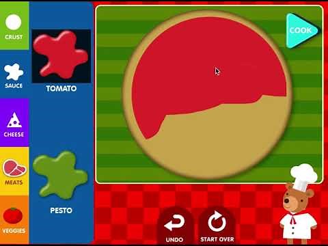 Kids Stories And Games: ABCya, Educational Games, Make Pizza, Topping