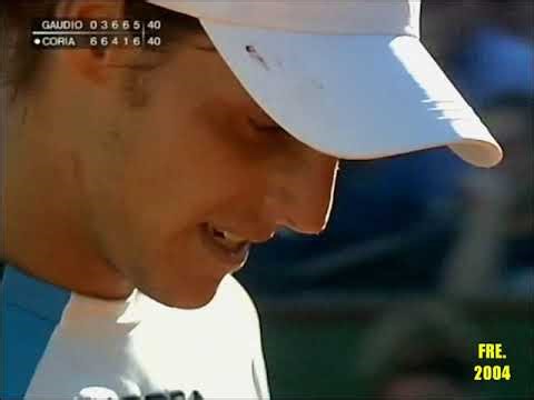 Gaston Gaudio v Guillermo Coria French Open 2004 Final