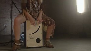 What can the ELCajon EC-10 do for your percussion performances…? The expressive Roland ELCajon EC-10 is a new concept that lets percussionists combine the traditional acoustic sounds of this 200-year-old Peruvian instrument with cutting-edge onboard electronics. The ELCajon’s sapele body offers a punchy acoustic sound in its own right. But with an onboard speaker, AC/battery power, and 30 onboard sounds—including tambourine, shaker, acoustic snare, and electronic drums—plus the option to blend t