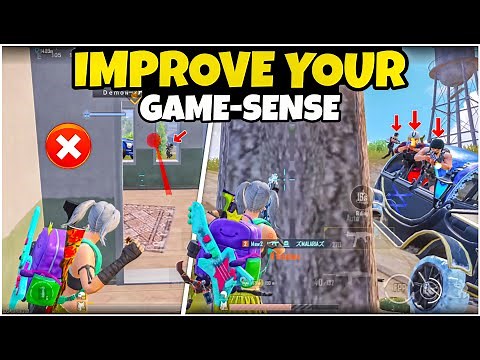 How To IMPROVE Game Sense To Be A PRO Player In BGMI🔥New Noob to Pro Tips 2025.