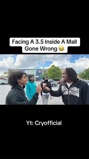 Cry on Instagram: "Facing An 3.5 In The Mall Gone Wrong 😂 New Video Out Now Link In Bio (Yt:Cryofficial ) ❤️ #viral #cryofficial #reels #youtube"