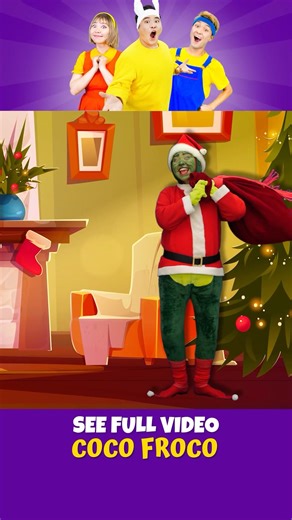 Santa’s Funny Christmas Song | Coco Froco Shorts