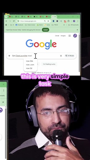 OpenClaw Automates Browsing: See It Type Live! #shorts