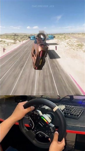 Bugatti Chiron INSANE Stunt Parking!😱 Forza Horizon 5 #Shorts #Bugatti