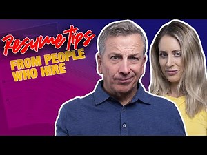 Resume Tips from People who Hire