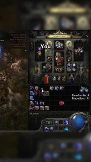 PoE 2 Fubgun Crafts Insane +6 All Skills Amulet !