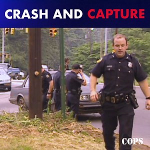 73K views · 1.2K reactions | A car flees from the City of Atlanta Police Department and crashes into a telephone pole. This episode was filmed in 1998. #copstv #cops #police #sheriff #atlantapolice #atlanta #atl #pursuit | COPS | Facebook