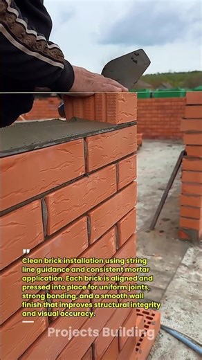 Brick Laying Precision That Locks Every Line Straight