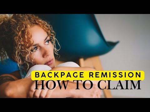 Backpage remission: How to apply in 2026. Everything you need to know!
