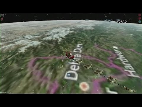 Where is Santa Claus right now? NORAD tracks Santa for 67th year