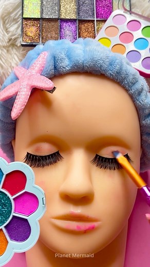 ASMR Planet Satisfying Unboxing & Review Mannequin Makeup Colors Sounds Video Fast No talk