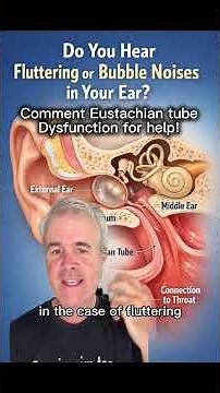 Why do I hear fluttering in my ear? | eustachian tune dysfunction