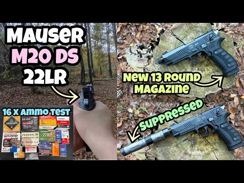 Mauser M20 DS Review…New 13 Round Magazine & A Huge Ammo Test