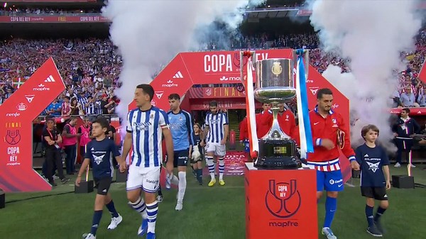 📺 Watch Atletico Madrid 🆚 Real Sociedad in the Copa del Rey final - LIVE on ITV4 now!