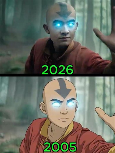 The Last Airbender Parallels Cast netflix vs anime #thelastairbender #shorts #parallels #edits